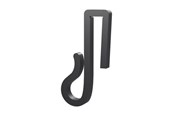 Smart Home - Light Solutions Lyskæde Clips – Til Julelys og Lyskæder på Hegn - 6mm - Sort - 20 stk - 5714255018745