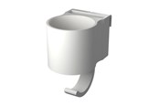 Smart Home - Light Solutions Padel - Holder til Drikkedunk, Mobil og Håndklæde - Hvid - 5714255018837