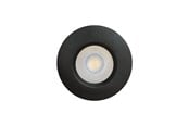Lamper - Scan Products Sabrina Low Profile indbygningsspot, 4,9W LED CCT, mat sort - 10352