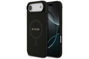 Mobil - Covers & Cases - GUESS Saffiano Classic Logo MagSafe case for iPhone Air - black - 3666339492380