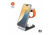 Mobil - Adaptere & Opladere - FIXED 3in1 Mag ALU 25W Qi2.2 Wireless Apple Charging station - Space Grey - FIXMPOS-AL3-GR