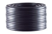 Netværkskabel - Helos bulk phone cable - 50 m - black - Sort - 50m - 76107-50