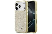 Mobil - Covers & Cases - GUESS Glitter Triangle Logo MagSafe Case for iPhone 17 Pro - Gold - 3666339557447