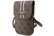 Tasker - GUESS 4G Stripe handbag - brown - 3666339119584