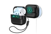 Mobil - Andet Tilbehør - ESR Pulse Halolock Magsafe case for AirPods 4 - black - 4894240217702