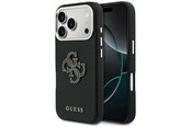 Mobil - Covers & Cases - GUESS FW Resin Logo Case for iPhone 17 Pro - Black - 3666339583989