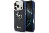 Mobil - Covers & Cases - GUESS IML 4G Script Metal Case for iPhone 17 Pro - Blue - 3666339590543