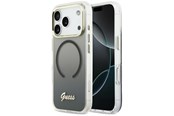 Mobil - Covers & Cases - GUESS IML Gradient Script Metal MagSafe Case for iPhone 17 Pro Max - Black - 3666339588151