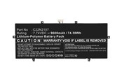 Batteri til bærbare computere - CoreParts - laptop battery - 7.74V - Li-pol - 9600 mAh - 74.3 Wh - MBXAS-BA0330