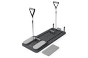 Sport & Fitness - Gymstick Pilates V Reformer Board - Black Rose - 61290-BR