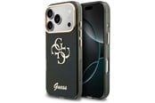 Mobil - Covers & Cases - GUESS IML 4G Script Metal Case for iPhone 17 Pro Max / 18 Pro Max - Black - 3666339655877
