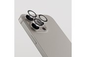 Mobil - Beskyttelsesglas - SiGN Lens protector in tempered glass for iPhone 15 Pro/15 Pro Max - Black/transparent - SN-LSIP15P-EE
