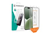 Mobil - Beskyttelsesglas - SiGN Screen Protector iPhone 16 Pro - EZ Apply with dust-free applicator - SNTP-IP16-PRO