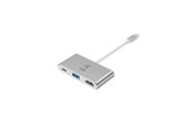 Skærmkabel - SiGN USB-C Hubb till HDMI 4K - USB-A 3.0 och USB-C 100W - PC0849