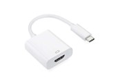 Skærmkabel - SiGN USB-C to HDMI Adapter - White - S-HDMI-0046