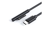 Bærbar Oplader - SiGN USB-C to Microsoft Surface cable 65W - black - SNCAB-SURFACE