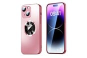 Mobil - Covers & Cases - SiGN Magnetic Case iPhone 15 Plus with lens protection and logo view - Pink - SN-TPU15PLP