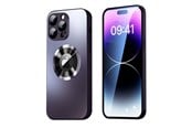 Mobil - Covers & Cases - SiGN Magnetic Case iPhone 15 Pro Max with lens protection and logo view - Black - SN-TPU15PMS