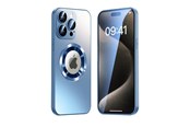 Mobil - Covers & Cases - SiGN Magnetic Case iPhone 16 Pro with lens protection and logo view - Blue - SN-TPU16PRB