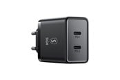Mobil - Adaptere & Opladere - SiGN Dual USB-C PD Charger 40W - Black - SN-PD40B