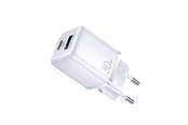 Mobil - Adaptere & Opladere - SiGN Mini Quick Charger USB & USB-C - PD & Q.C3.0 - 3A - 30W - White - SN-QP303