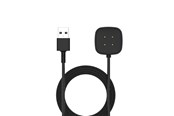 Smartwatch - Tilbehør - SiGN Fitbit Versa 3 & Sense USB charging cable - Black - EDA00858101