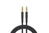 Audio kabel - SiGN AUX Car Stereo Audio Cable 2m - Black - SN-SY-20A1