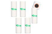 Papir, Fotopapir og Etiketter - SiGN Thermal label printing paper for mini printer - 5 rolls - 57*25 mm - 3m - SN-MINIPP02-5