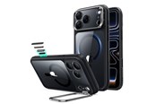 Mobil - Covers & Cases - ESR Classic Hybrid Kickstand MagSafe Case for iPhone 18 Pro Max / 17 Pro Max - Clear Black - 4894240303740