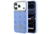 Mobil - Covers & Cases - GUESS Peony 4G Small Logo MagSafe Case for iPhone 18 Pro Max / 17 Pro Max - Light Blue - 3666339654191