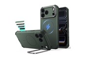 Mobil - Covers & Cases - ESR Cyber Tough Kickstand MagSafe Case for iPhone 18 Pro / 17 Pro - Green - 4894240307939