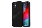 Mobil - Covers & Cases - GUESS GUHCP12SLSVSBK iPhone 12 mini 5.4" black/black hardcase Script Vintage - 3700740495063