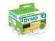 Papir, Fotopapir og Etiketter - DYMO LabelWriter store adresseetiketter | 36mm x 89mm | sort på klar | 1 rulle x 260 stk - 99013