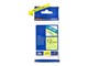 Papir, Fotopapir og Etiketter - Brother TZEC31 / TZe-C31 Black on fluorescent Yellow Ribbon (12mm x 5m) - TZeC31