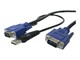 KVM-kabel - StarTech.com 2-in-1 video / USB kabel - SVECONUS10