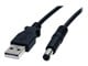 Strømkabel (intern) - StarTech.com USB to Type M Barrel 5V DC - USB2TYPEM