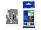 Papir, Fotopapir og Etiketter - Brother TZe335 12mm (0.47") White on Black Label tape for P-Touch 8m - TZE335