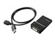 Skærmkabel - Lenovo USB 3.0 to DVI/VGA Monitor Adapter - 0B47072