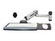 Vægbeslag, AV-Beslag & AV-Møbler - Ergotron LX Sit-Stand Wall Mount Keyboard Arm - Max 2.2 kg - recommended for - 45-354-026
