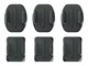 Actionkamera tilbehør - GoPro Curved + Flat Adhesive Camera Mounts - AACFT-001
