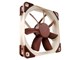 Kabinet Køler - Noctua NF-S12A PWM - Kabinet køler - 120mm - Brun - 17 dBA - NF-S12A PWM
