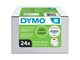 Papir, Fotopapir og Etiketter - DYMO LabelWriter store adresseetiketter | 36mm x 89mm | 24 ruller x 130 stk - S0722390