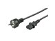 Strømkabel (ekstern) - Pro Power cable C13 - Sort - 2m - 4040849500985