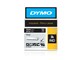 Papir, Fotopapir og Etiketter - DYMO Rhino industri vinyl tape | 19 mm x 5.5 m rulle | hvid på sort - 1805436