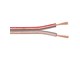Audio kabel - Pro Speaker Cable 0.5mm Clear - 100m - 4040849151217