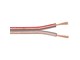 Audio kabel - Pro Speaker Cable 1.5mm Clear - 10m - 4040849151262