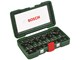 Bor & bits - Bosch HM-fræserbitsæt med 15 dele (8 mm skaft) - 2607019469