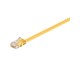 Netværkskabel - Pro LAN CAT 6 UTP Flat - Gul - 1m - 4040849964022