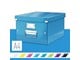 Arkivering & Opbevaring - Leitz Opbevaringsboks Click & Store WOW Medium Blå - 60440036