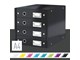 Arkivering & Opbevaring - Leitz Skuffekabinet Click & Store WOW 4 skuffer Sort - 60490095